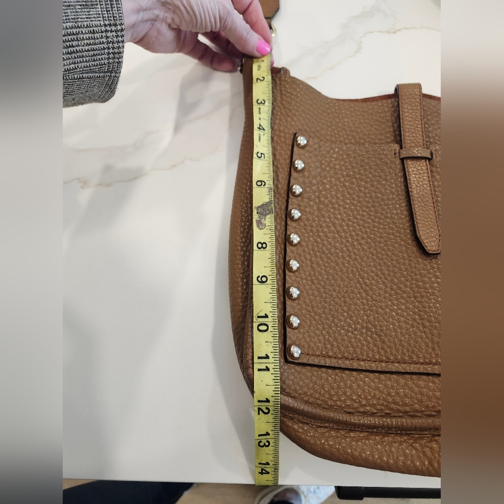Rebecca Minkoff Brown Studded Crossbody Bag - Picture 5 of 16